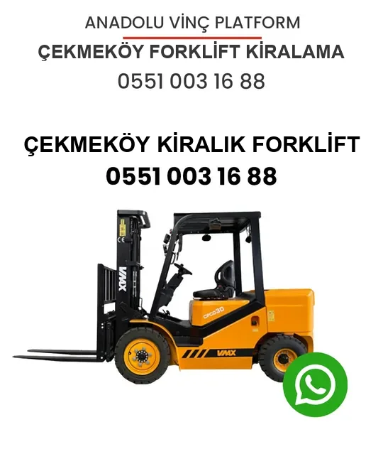 Çekmeköy Forklift Kiralama