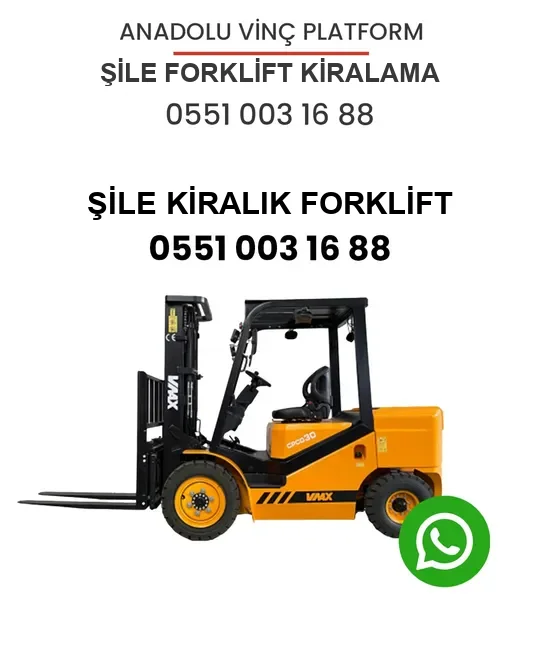 Şile Forklift Kiralama