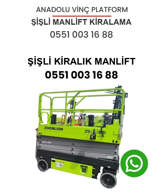 Şişli Manlift Kiralama