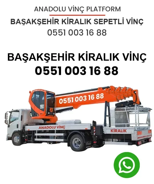 Başakşehir Vinç Kiralama