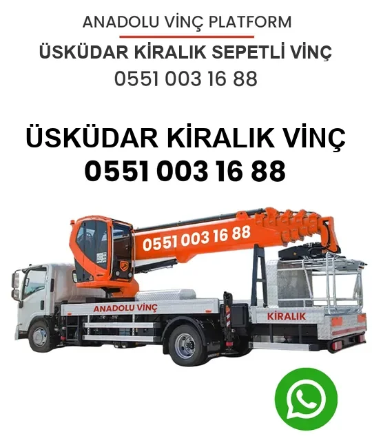 Üsküdar Vinç Kiralama